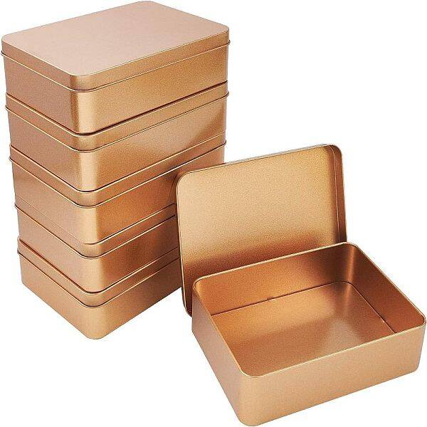 Rectangular Empty Tinplate Boxes
