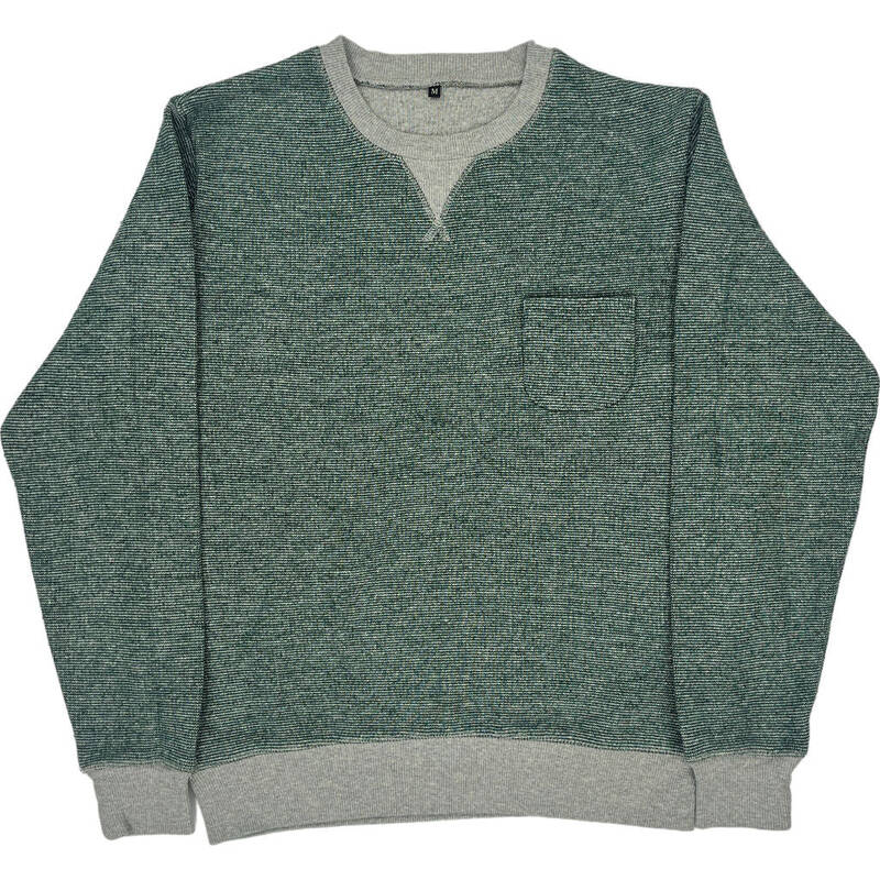 Unbranded Sweatshirt - Medium - Green Polyester Wool