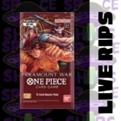 Paramount War OP-02 Singles/Booster Boxes