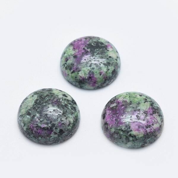 Natural Ruby in Zoisite Cabochons