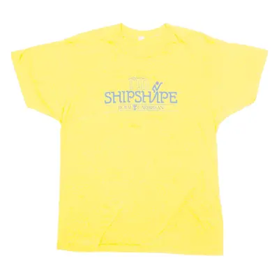SCREEN STARS Im Shipshape Mens T-Shirt Yellow L