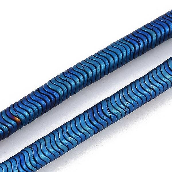 Electroplated Synthetic Non-magnetic Hematite Beads Strands