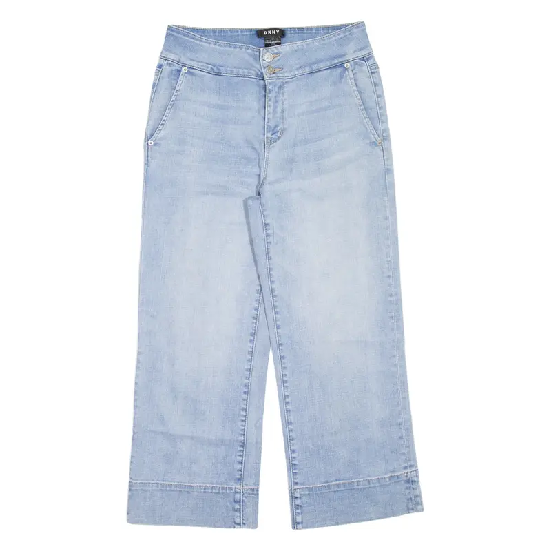 DKNY Womens Jeans Blue Loose Straight W28 L24