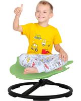 Children's Stress Reduction Toys,Children's Sensory Spinning Toys,Sensory Chair for AutismNon-slip Metal Base,Improve Body Co...
