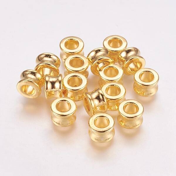 Tibetan Style Alloy European Beads