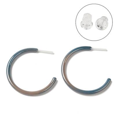 Hypoallergenic Bioceramics Zirconia Ceramic Stud Earrings