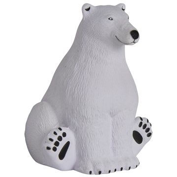 150 Promotional Sitting Polar Bear Stress Reliever