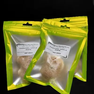 Freeze dried Caramel Apple Pops 3 PACK