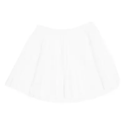 FILA Womens Pleated Skirt White Short UK 10