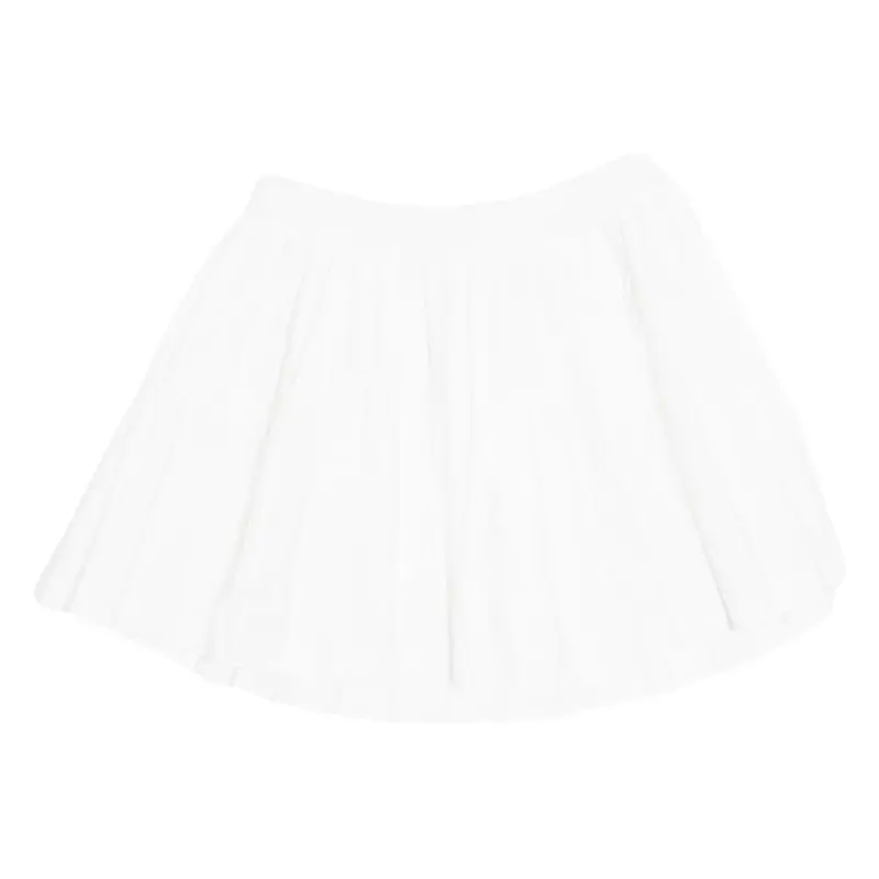 FILA Womens Pleated Skirt White Short UK 10