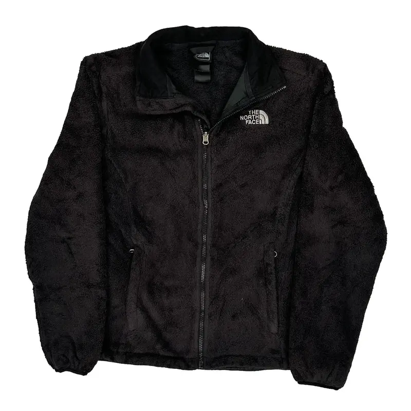 The North Face Fleece Jacket - Medium Black Polyester