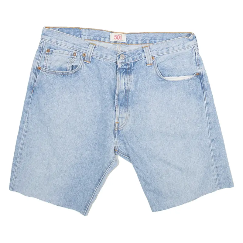 LEVI'S 501 Womens Jorts Shorts Blue L W36