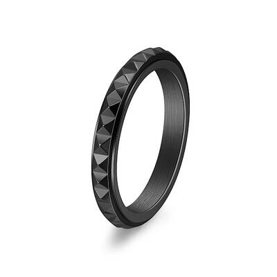 Rotatable Version Korean StyleRotatable Stainless Steel Finger Ring for Men's