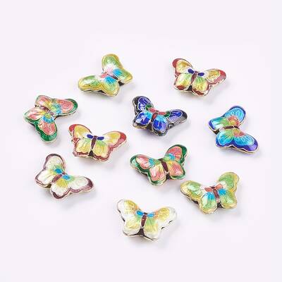 Handmade Cloisonne Beads