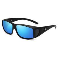 MEETSUN Designer Fit Over Glasses Sunglasses for Men & Women - Polarized UV400 Protection, Y2K Wrap Around Cool Frames for Ou...