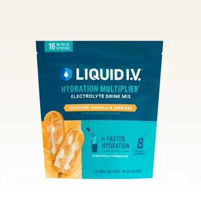 Liquid I.V. Hydration Multiplier - Orange Vanilla Dream - Hydration Powder Packets | Electrolyte Powder Drink Mix | Convenien...