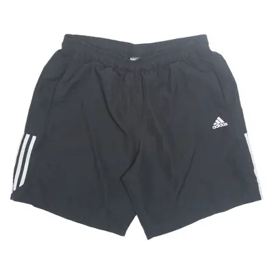ADIDAS Mesh Lined Mens Sports Shorts Black XL W32