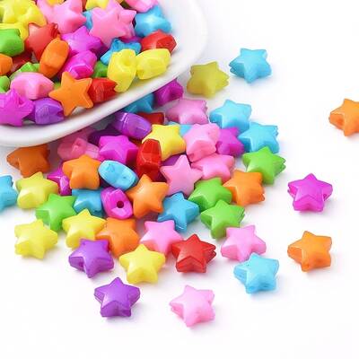 Opaque Acrylic Beads