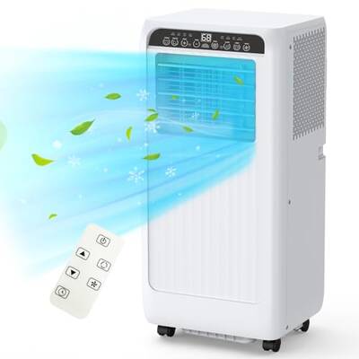 Garvee Portable Air Conditioners 8000 BTU, Energy Saving Air Conditioner with 3 Modes, Remote Control, and Quiet Operation, P...