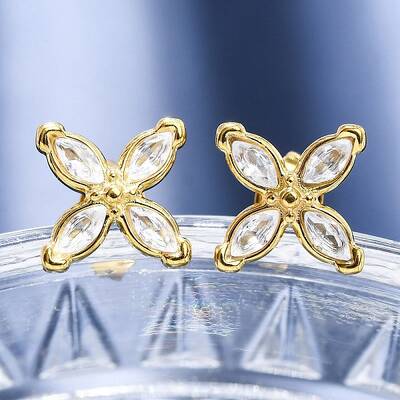 304 Stainless Steel Stud Earrings