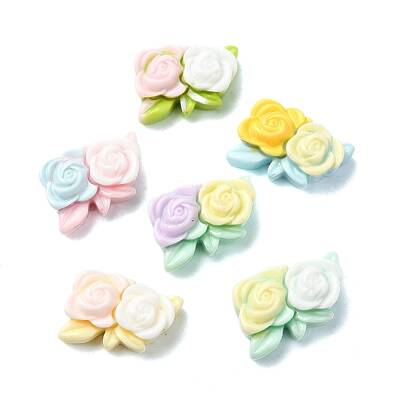 Macaron Color Opaque Resin Decoden Cabochons