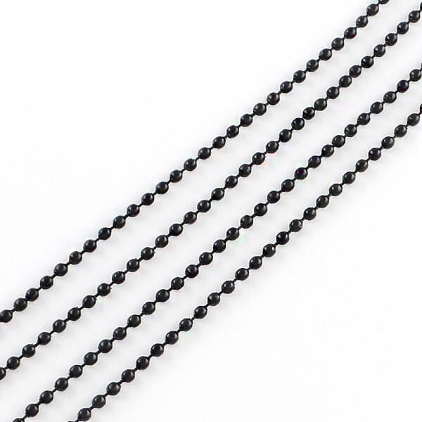 Electrophoresis Soldered Iron Ball Bead Chains