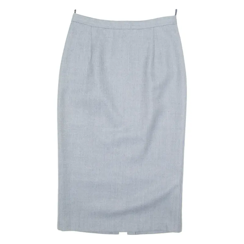 Womens Pencil Skirt Grey Midi M