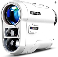 Golf Rangefinder with Slope and Pin Lock Vibration, External Slope Switch for Golf Tournament Legal, Rangefinders with Rechar...