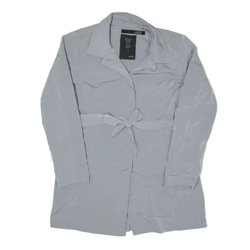 BOMBOOGIE Lightweight Trench Jacket Grey Womens L