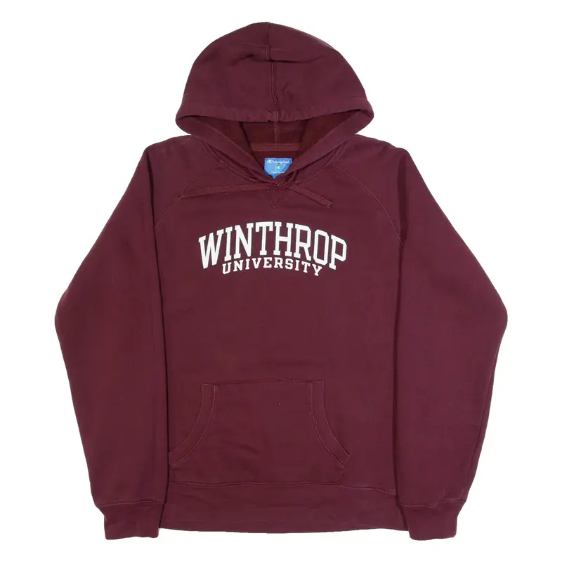 CHAMPION Winthrop University Boys Maroon Hoodie USA XL