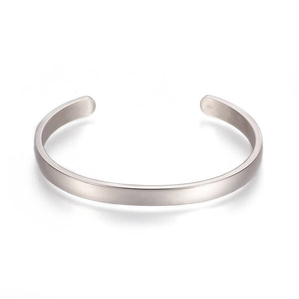Tarnish Resistant 304 Stainless Steel Cuff Bangles
