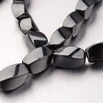 Non-magnetic Synthetic Hematite Beads Strands