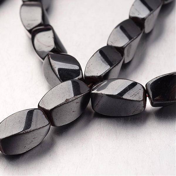 Non-magnetic Synthetic Hematite Beads Strands