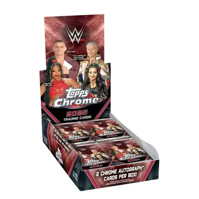 2025 Topps Chrome WWE Wrestling Hobby Box