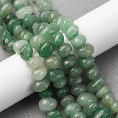 Natural Green Aventurine Beads Strands
