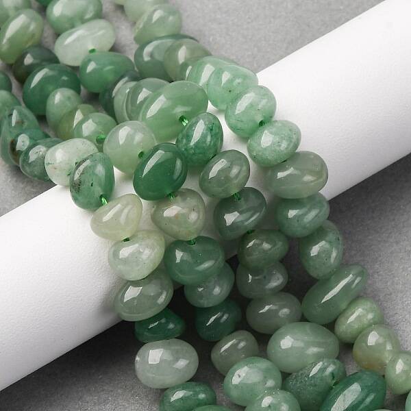 Natural Green Aventurine Beads Strands