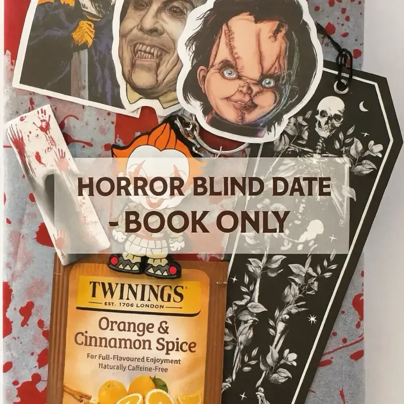 Horror Book Only- Hardcover or Softcover- Date with a book. lover