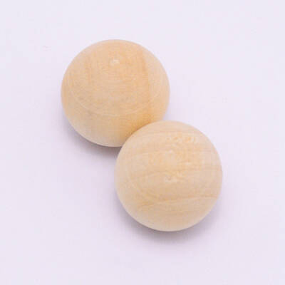 Natural Wooden Round Ball