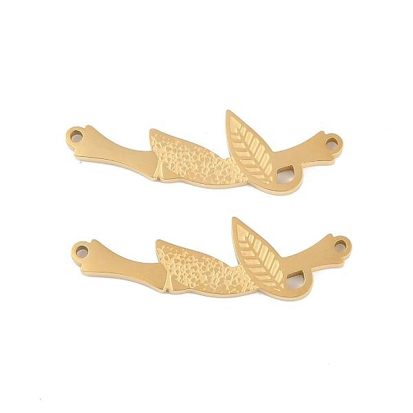 Ion Plating(IP) 304 Stainless Steel Connector Charms