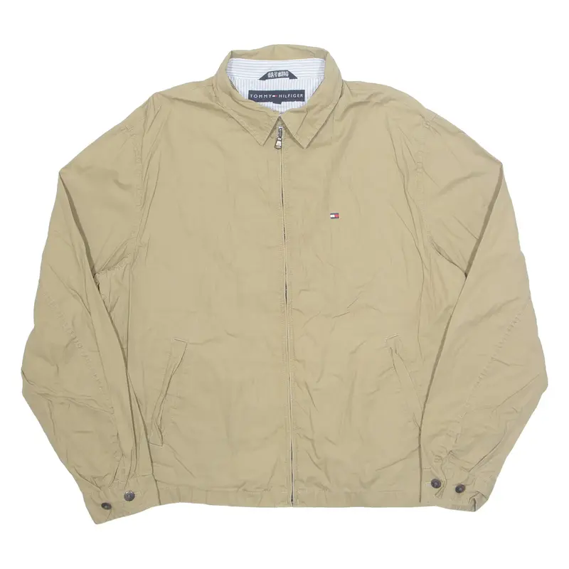 TOMMY HILFIGER Mens Lined Jacket Beige S