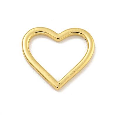 Heart Rack Plating Brass Pendants