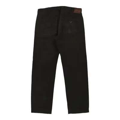 Armani Jeans Jeans - 37W 31L Black Cotton