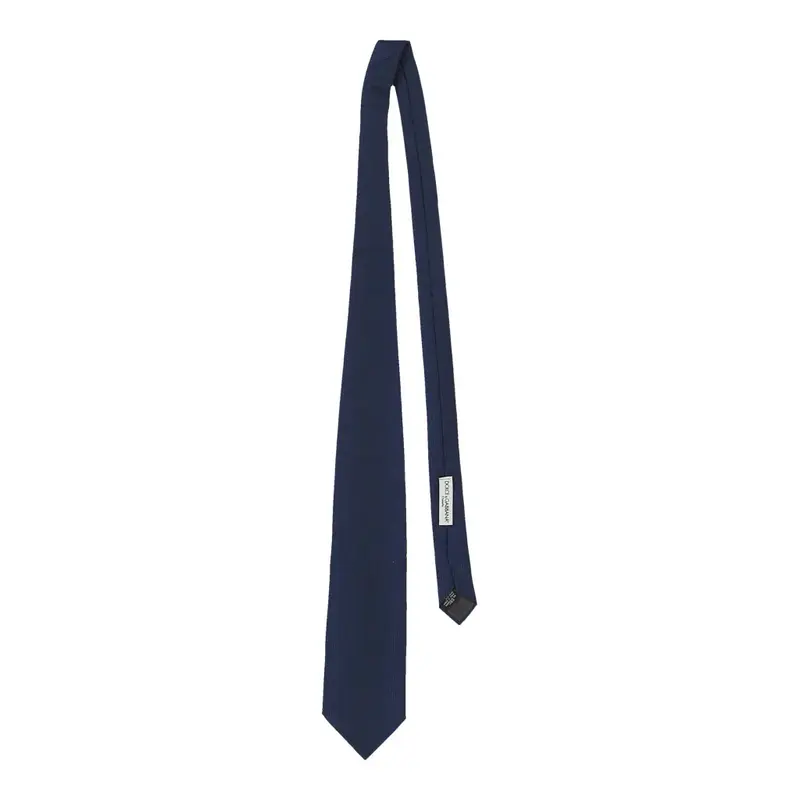 Dolce & Gabbana Tie - No Size Blue Silk