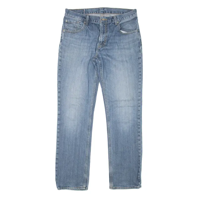 LEVI'S 511 BIG E Jeans Mens Blue Slim Straight W34 L32