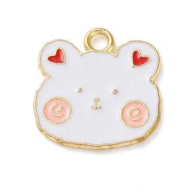 Cute Animal Alloy Enamel Pendants