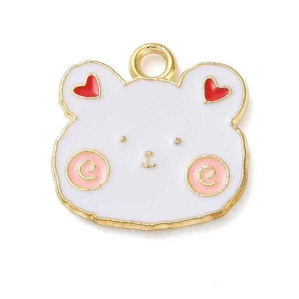 Cute Animal Alloy Enamel Pendants