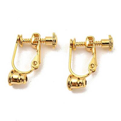 304 Stainless Steel Screw On Clip-on Earring Converters Findings