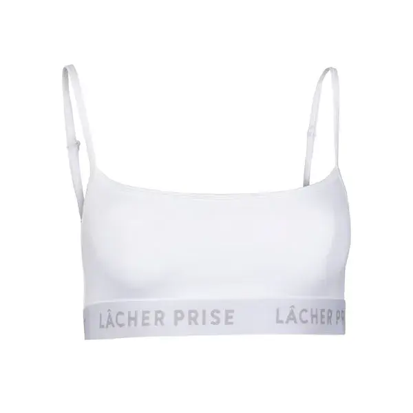 Lâcher Prise - Alto White Bralette | Size: XL | Color: White
