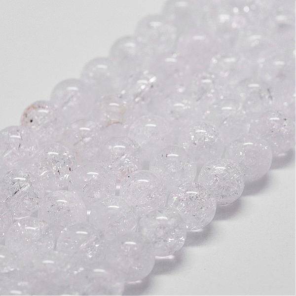 Natural Crackle Quartz Beads Strands