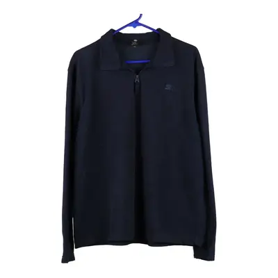 Starter Fleece - Large Navy Polyester